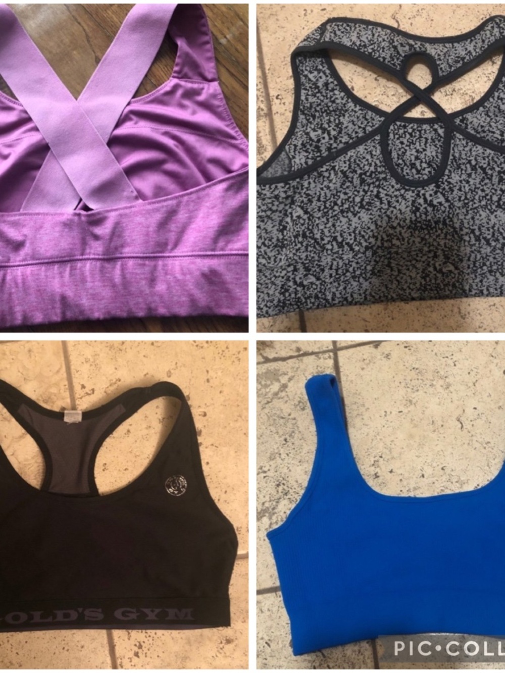 4 Med. sport bras - Gold's Gym, Amazon, MTA, and ...